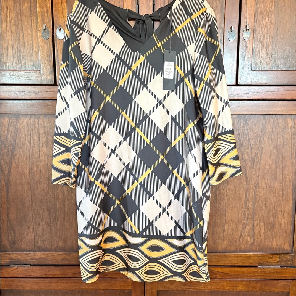 Kalla Milano Geometric Dress